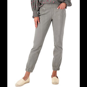 Belle by Kim Gravel Flexibelle Pull-On Joggers Dark Moss - Regular